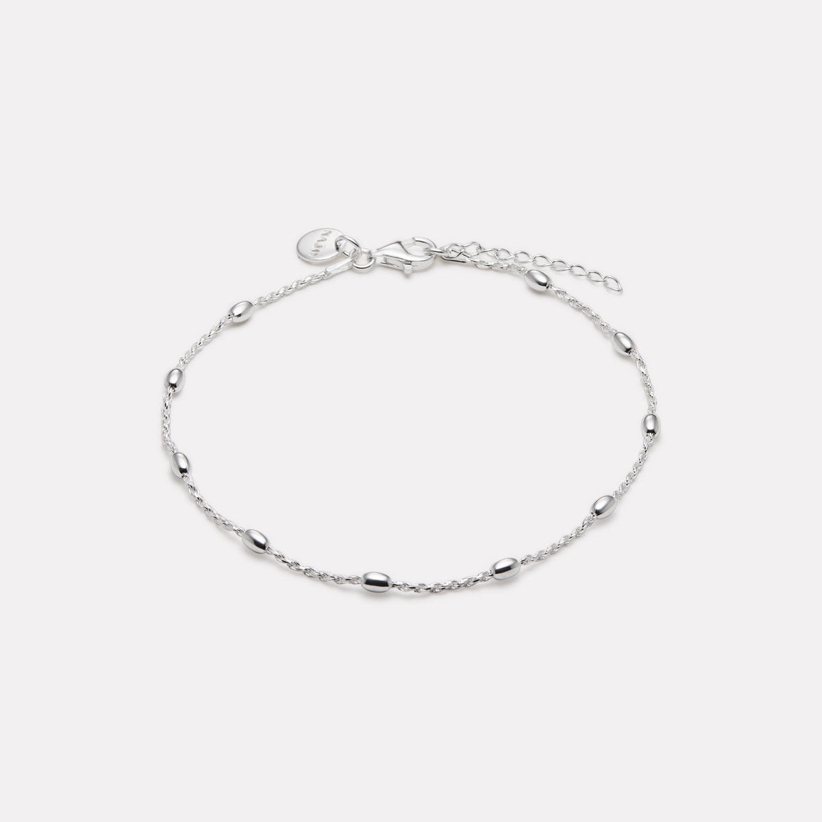 Sterling Silver Cassiopeia Anklet