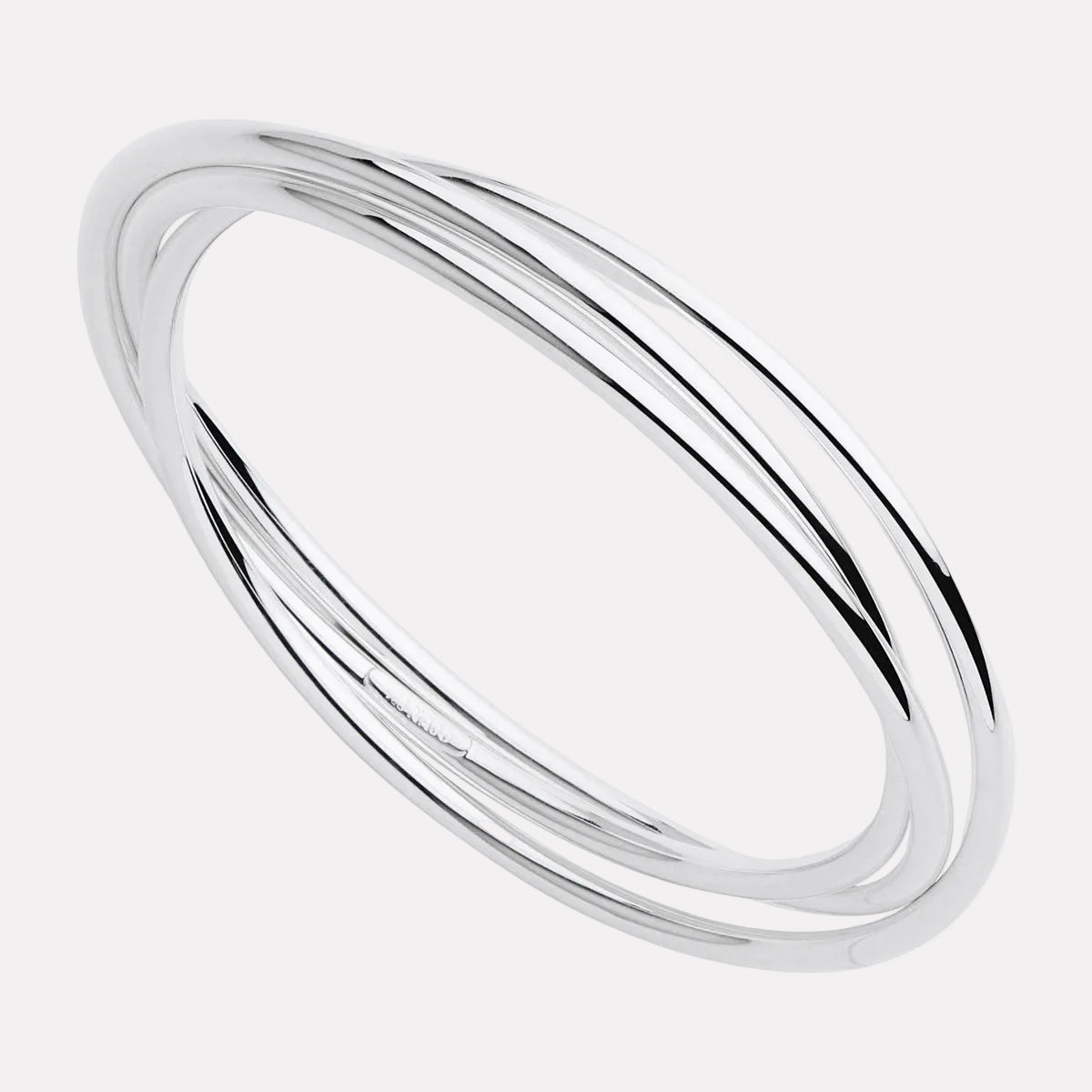 Sterling Silver Café Bangle