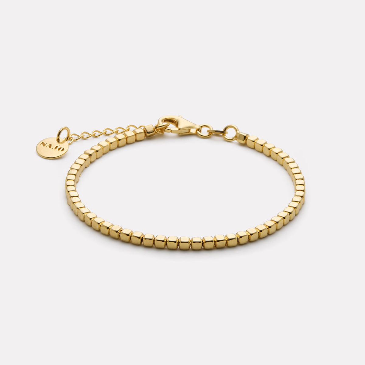 Yellow Gold Quadrille Bracelet