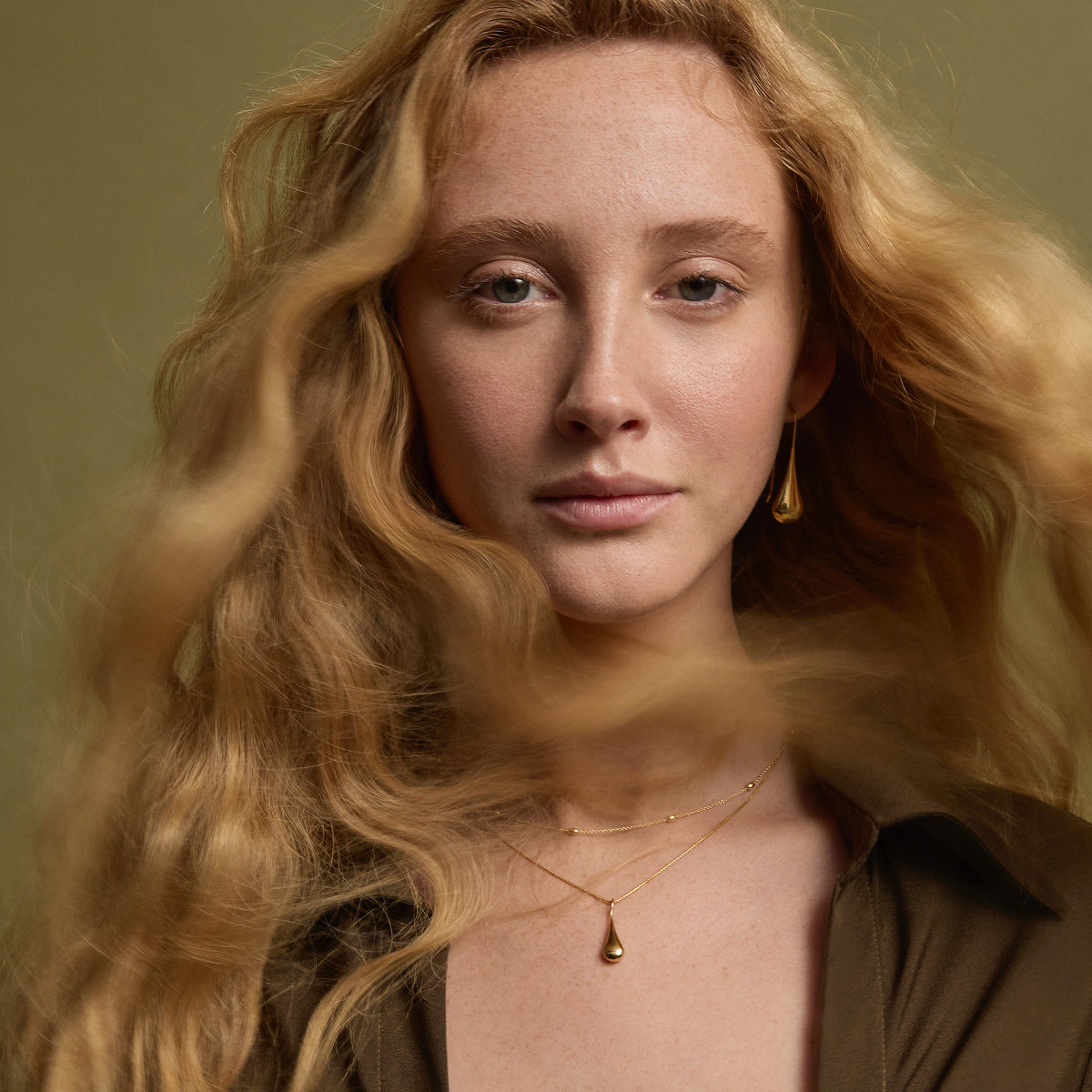 Weeping Woman Earring