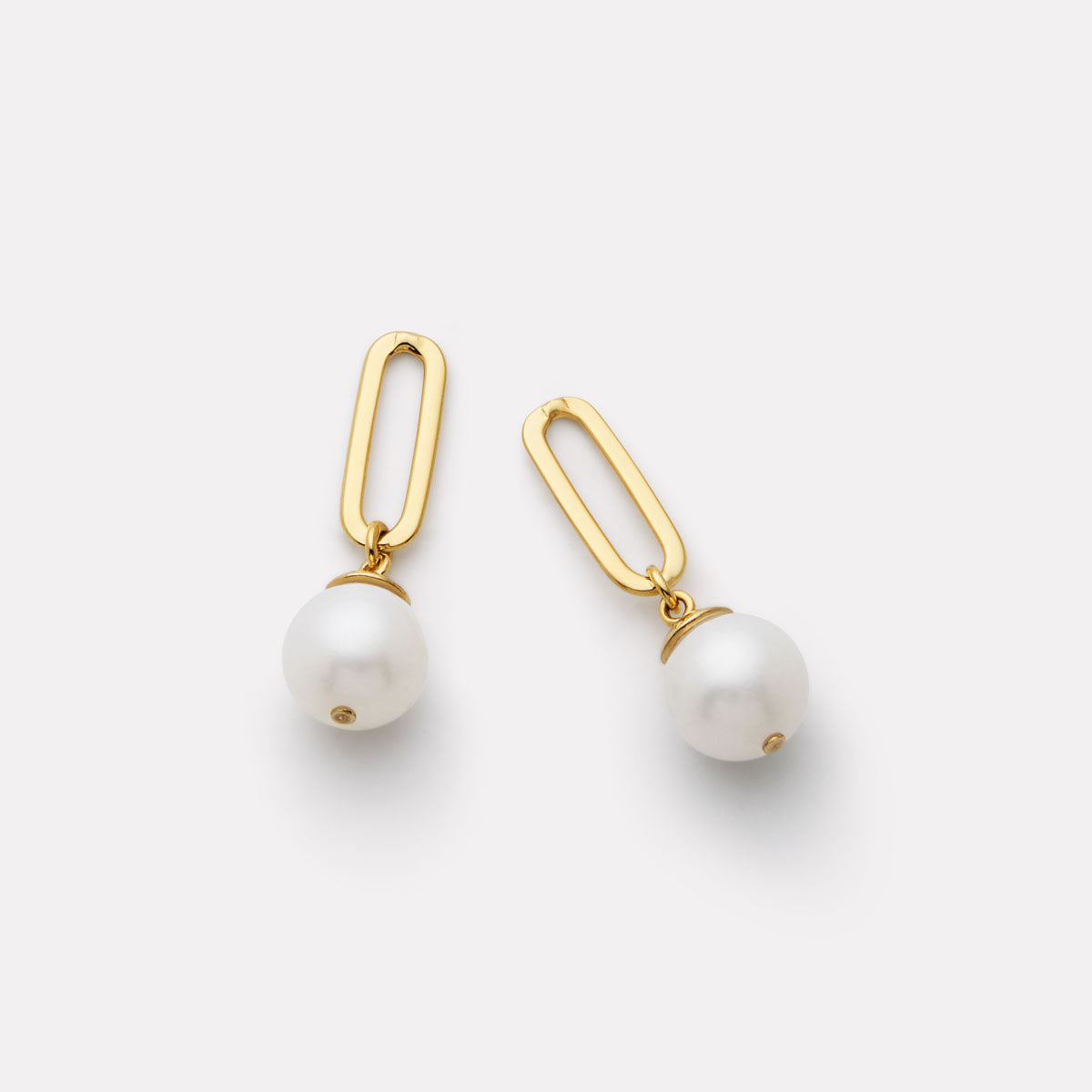 The Enchantress Pearl Drop Stud Earrings