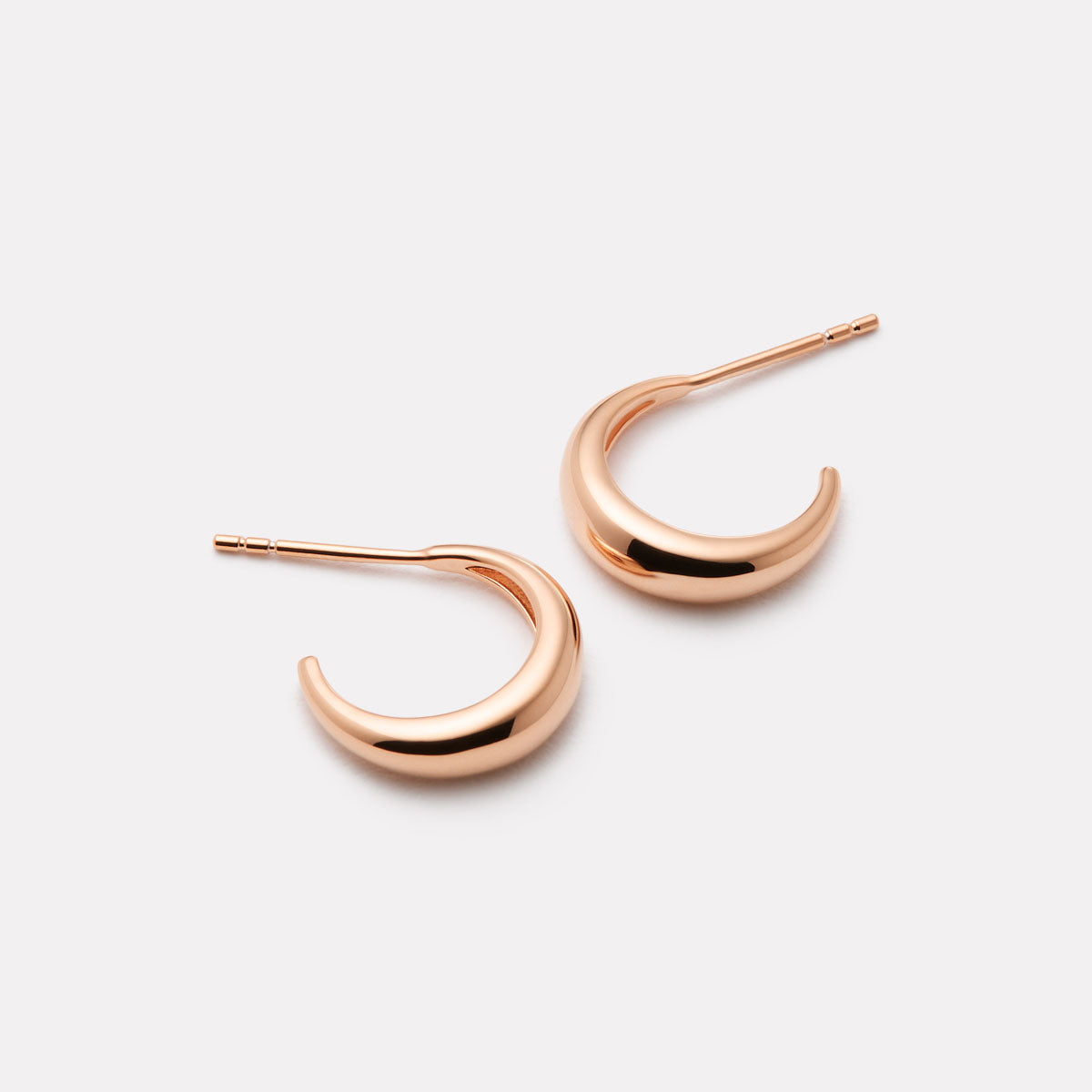 Rose Gold La Muse Stud Earrings