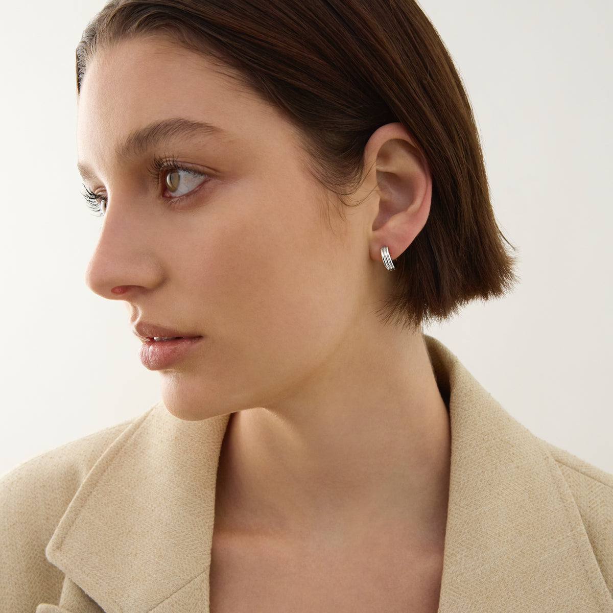 Carrousel Huggie Earrings