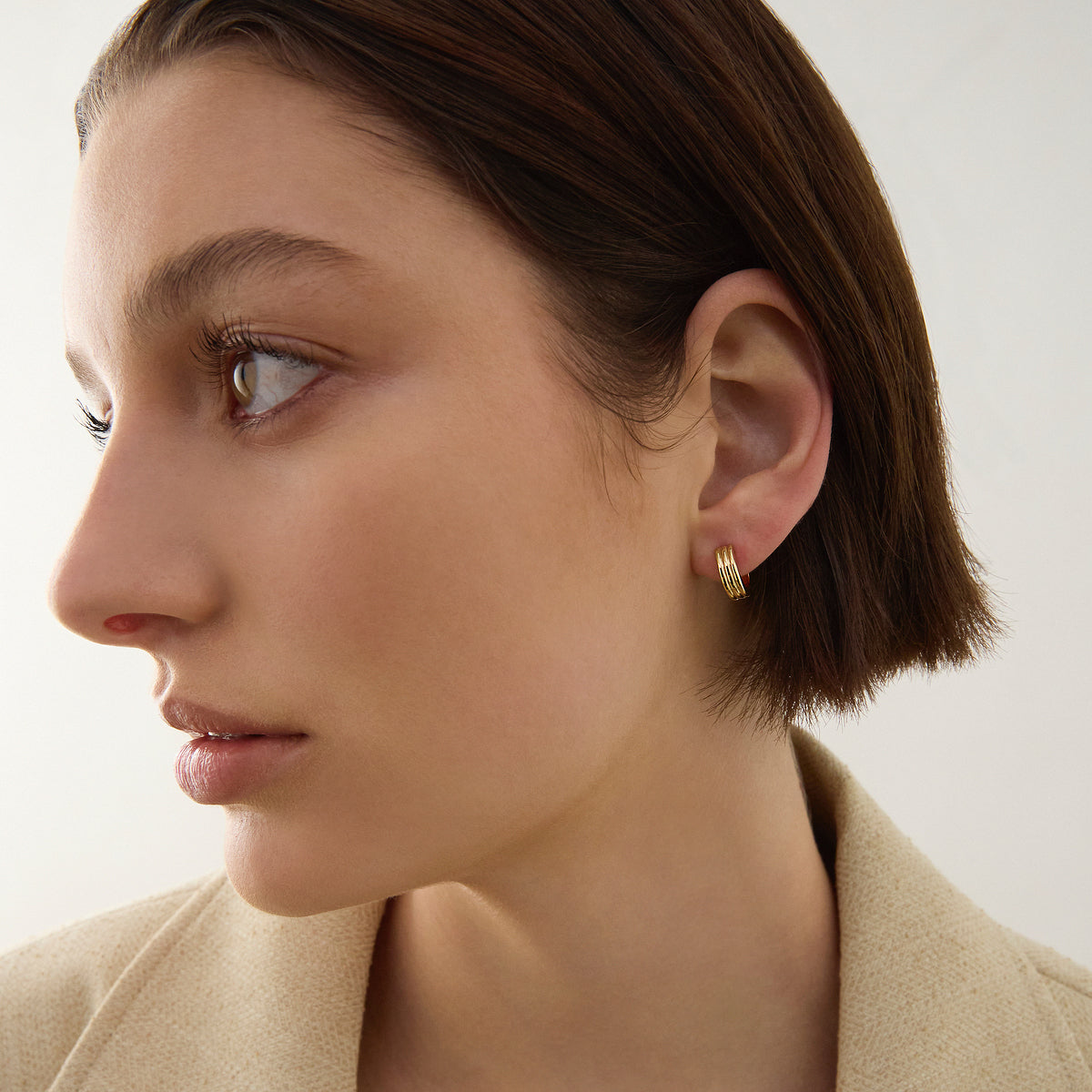 Carrousel Huggie Earrings