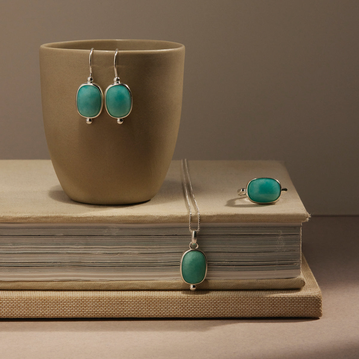 Fleur Amazonite Ring