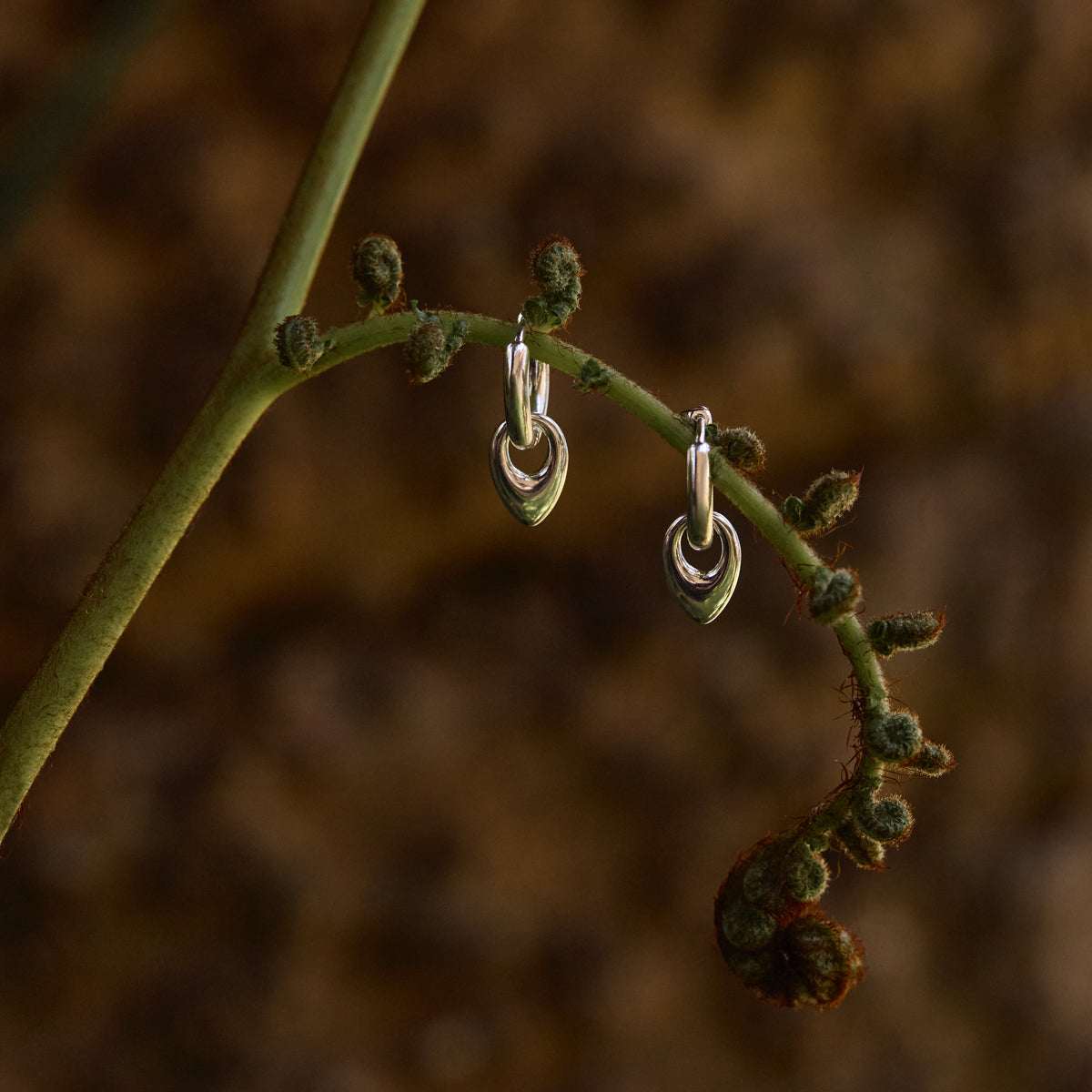Petal Huggie Earring