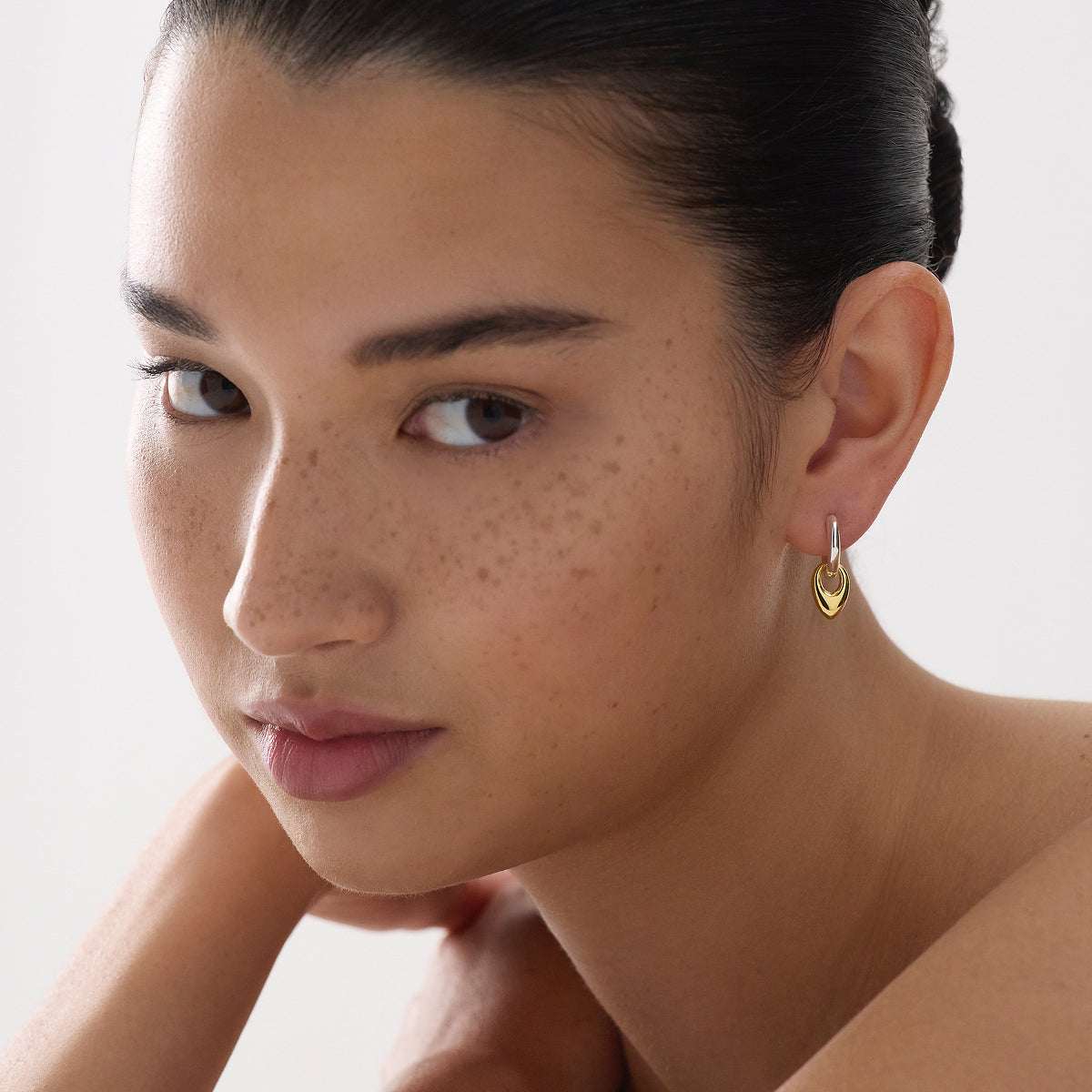 Petal Huggie Earring