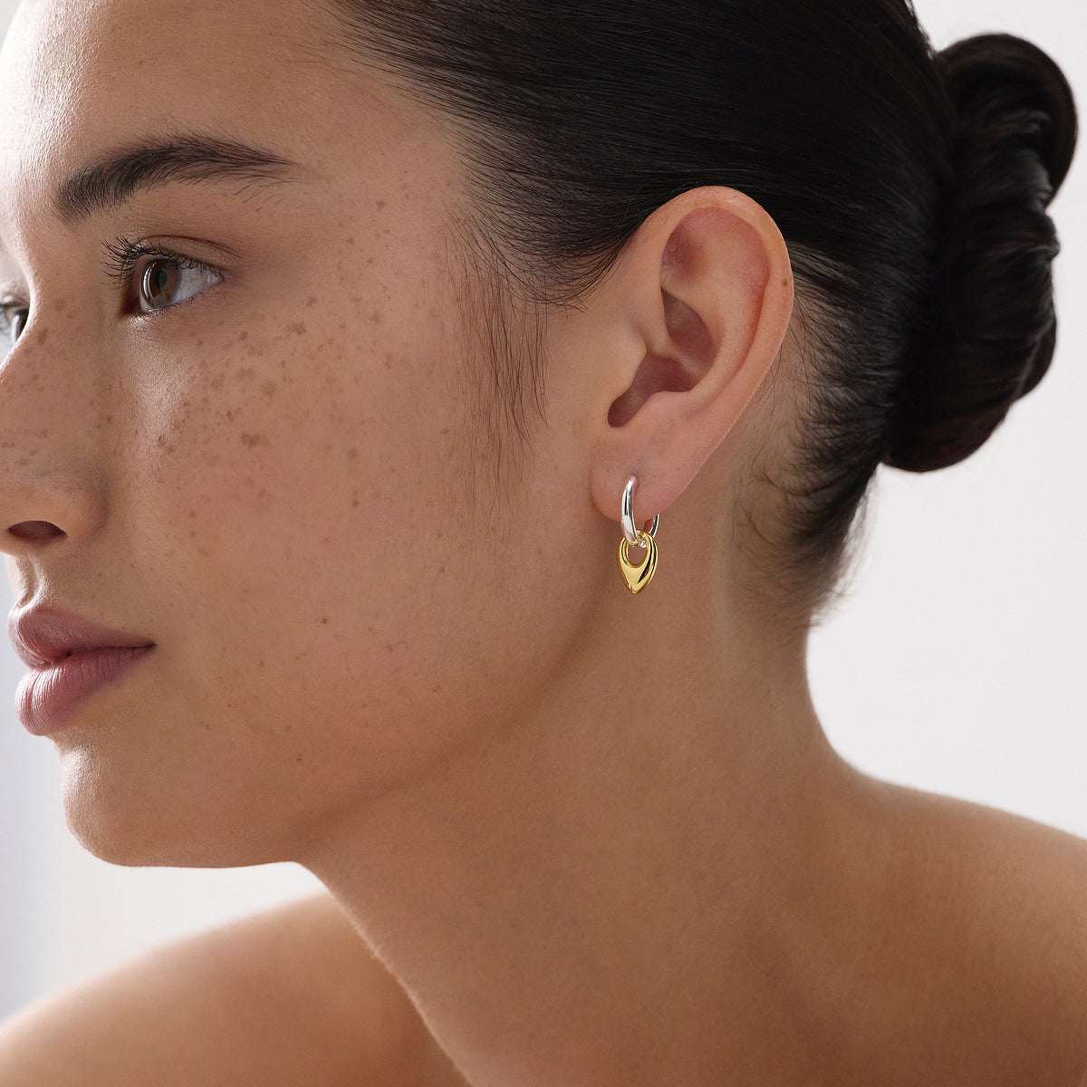 Petal Huggie Earring