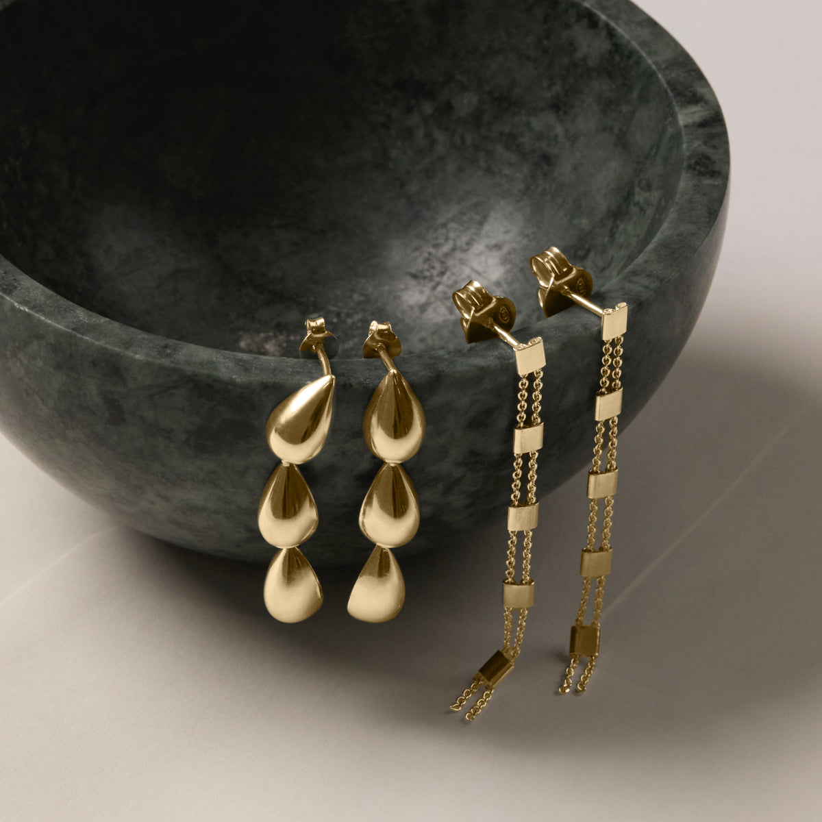 Summer Veil Stud Earrings