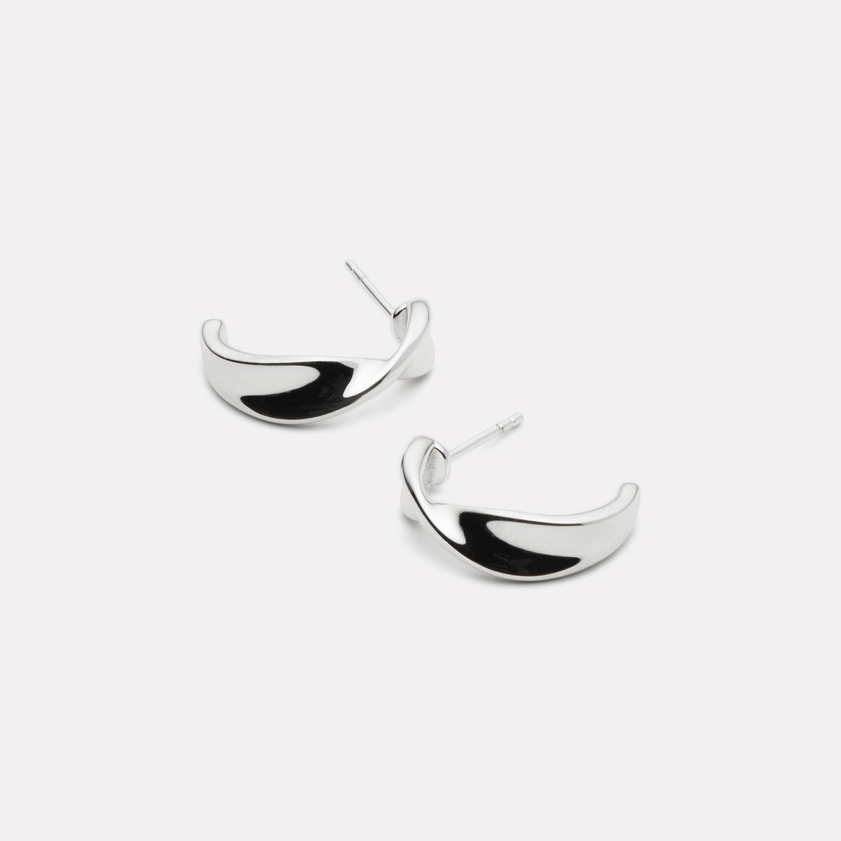 Sterling Silver Suncrest Stud Earrings