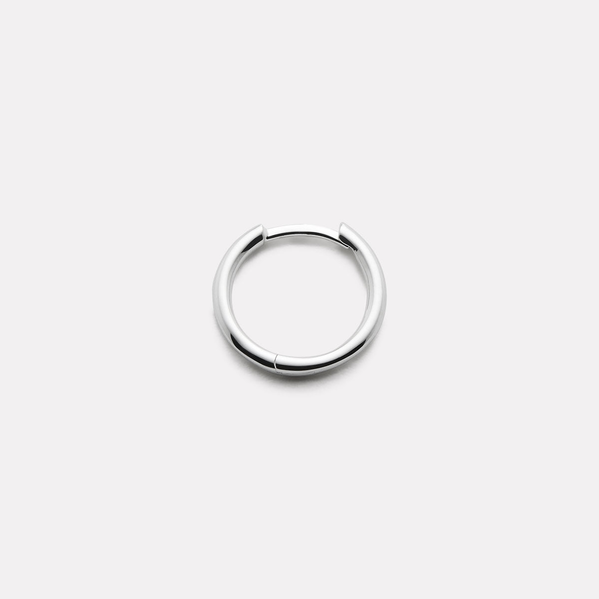 Sterling Silver Zephyr Men's Silver Earring