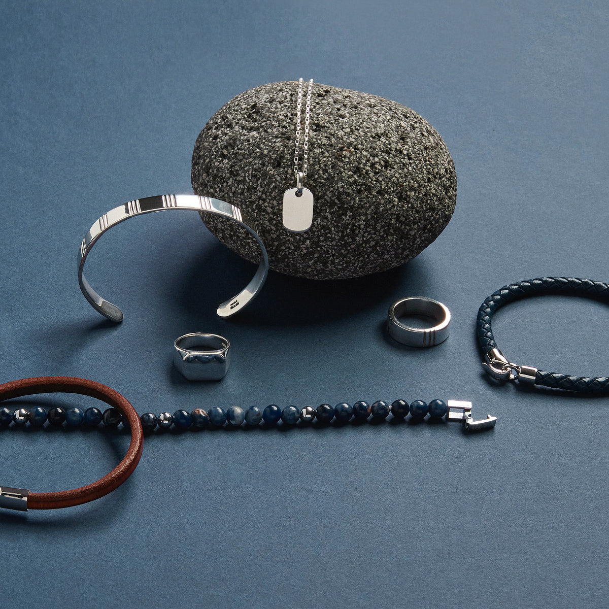 Legacy Sterling Silver Men's Cuff