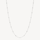 Sterling Silver Birdsong Chain Necklace (45cm + 5cm ext)