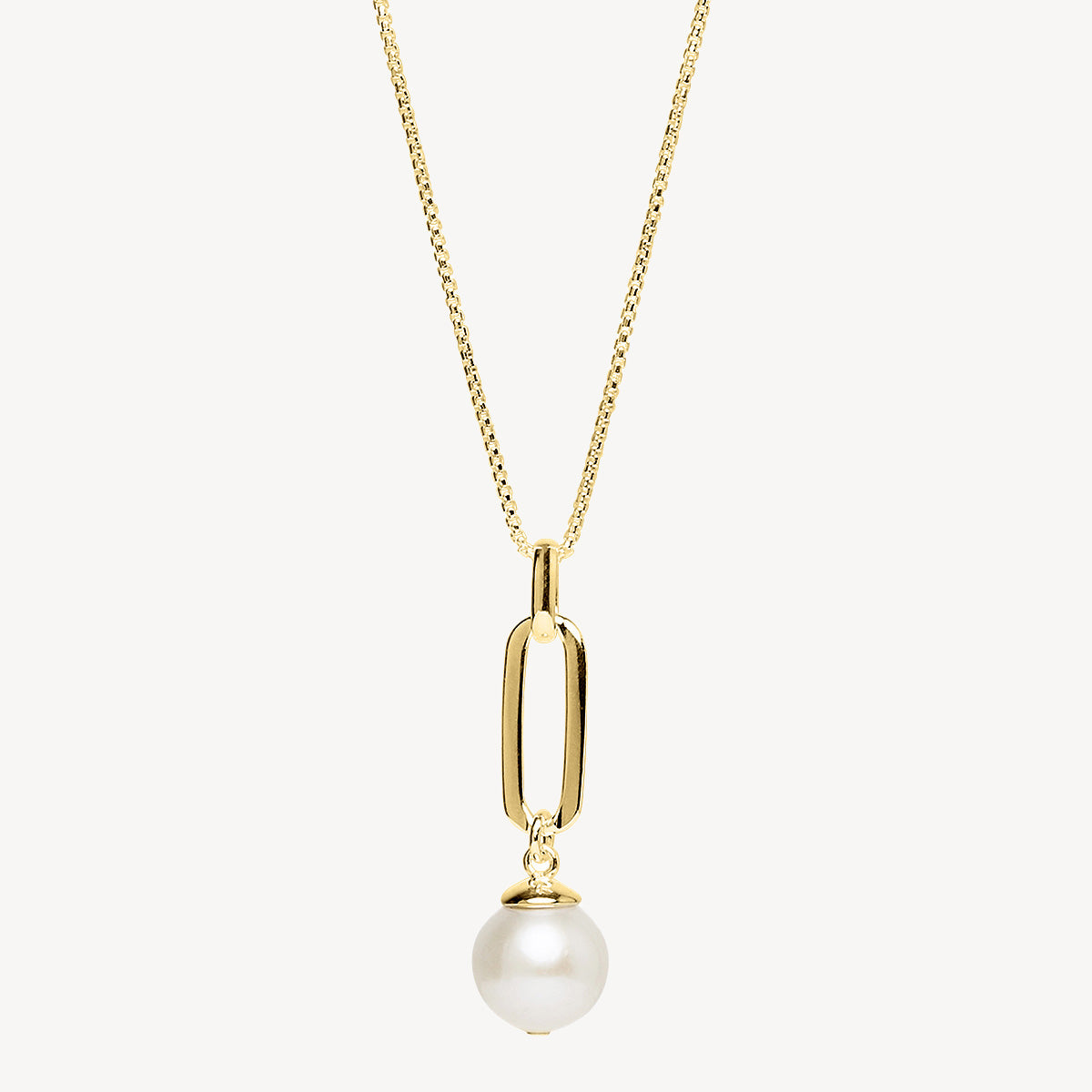 Yellow Gold The Enchantress Pearl Pendant Necklace