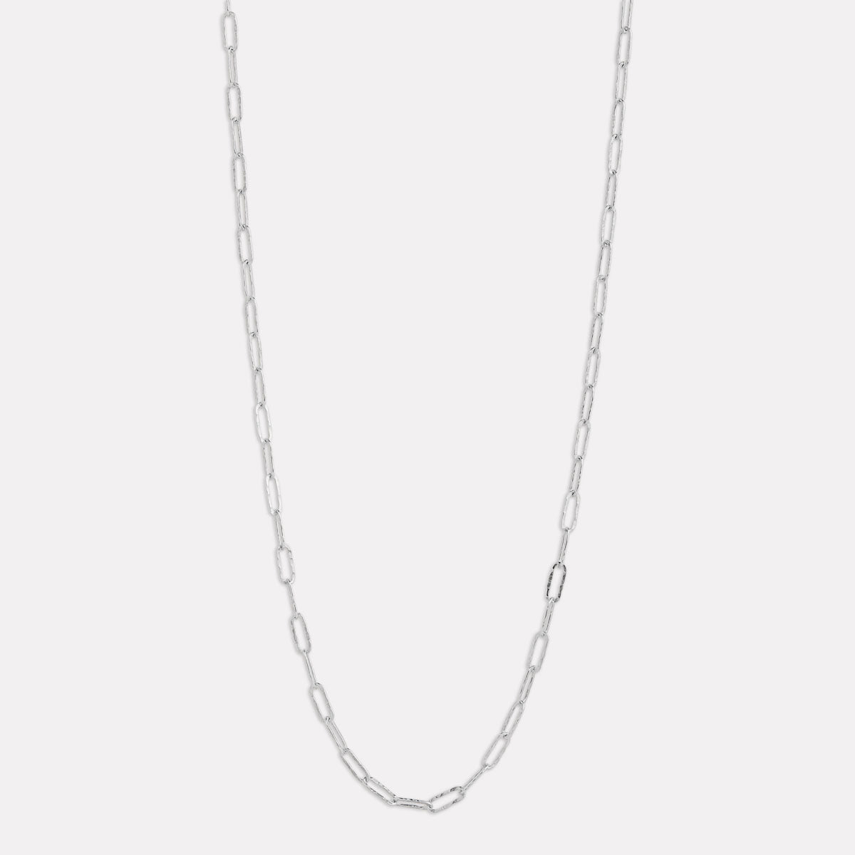 Sterling Silver Rivière Necklace