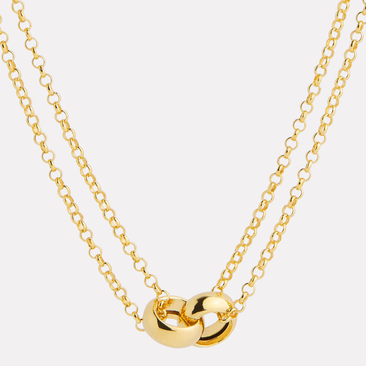 Yellow Gold Ensemble Necklace