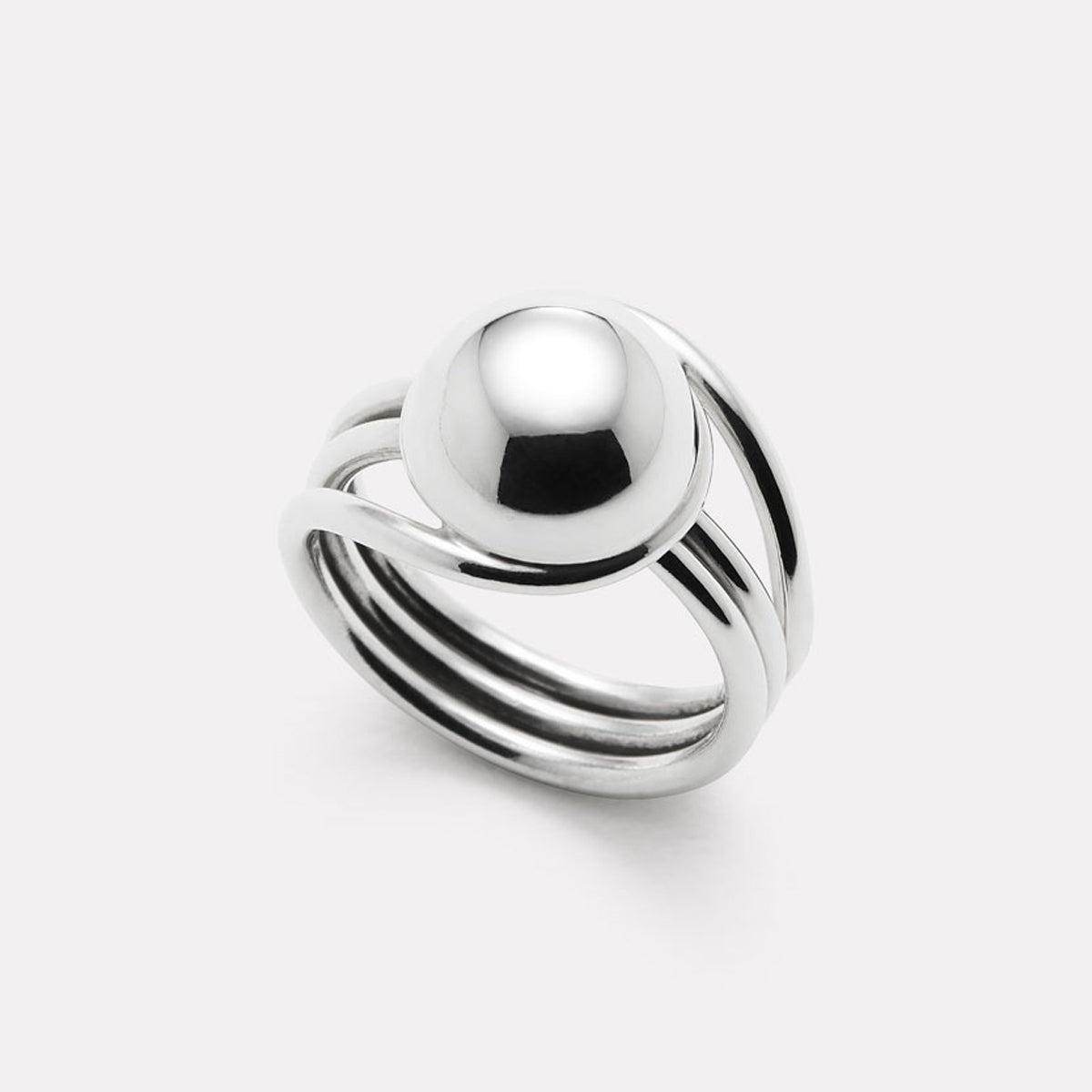 Sterling Silver Mysterious Universe Ring