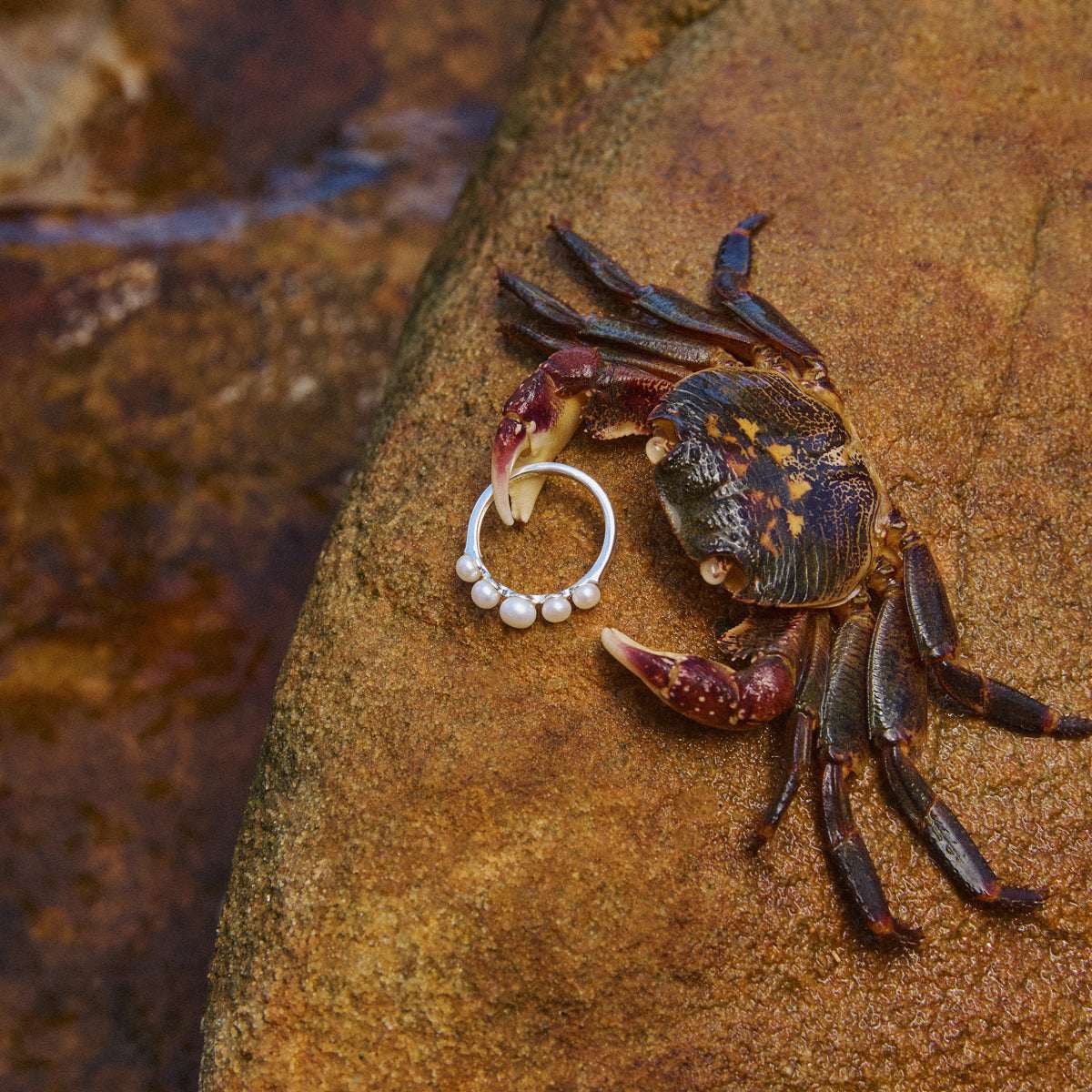 Mermaid Pearl Ring