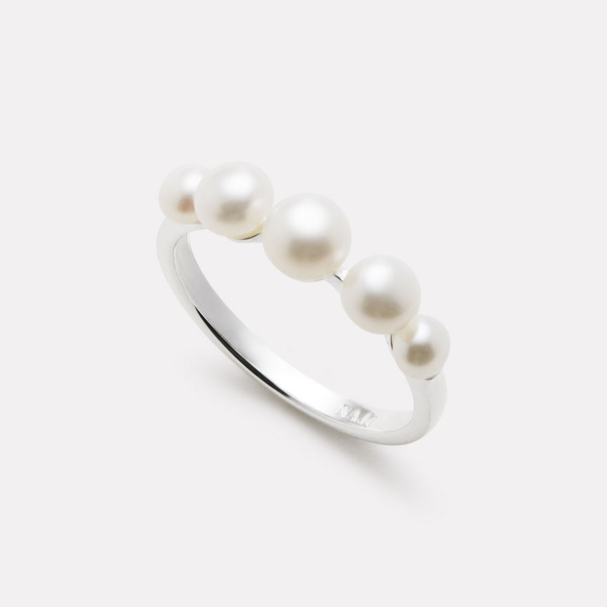 Sterling Silver Mermaid Pearl Ring