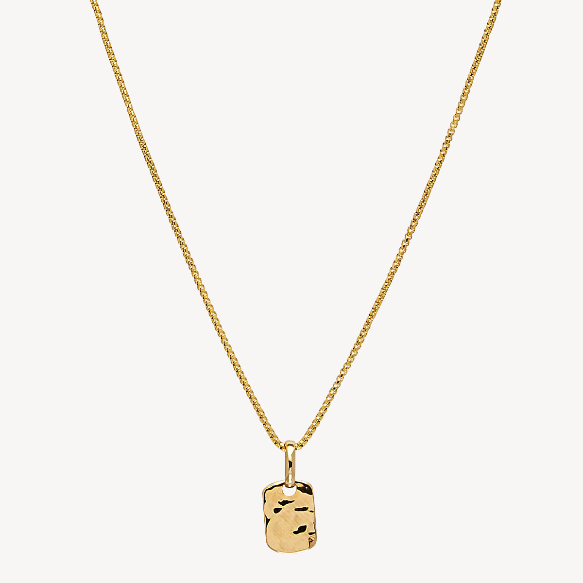 Yellow Gold Tigger Necklace