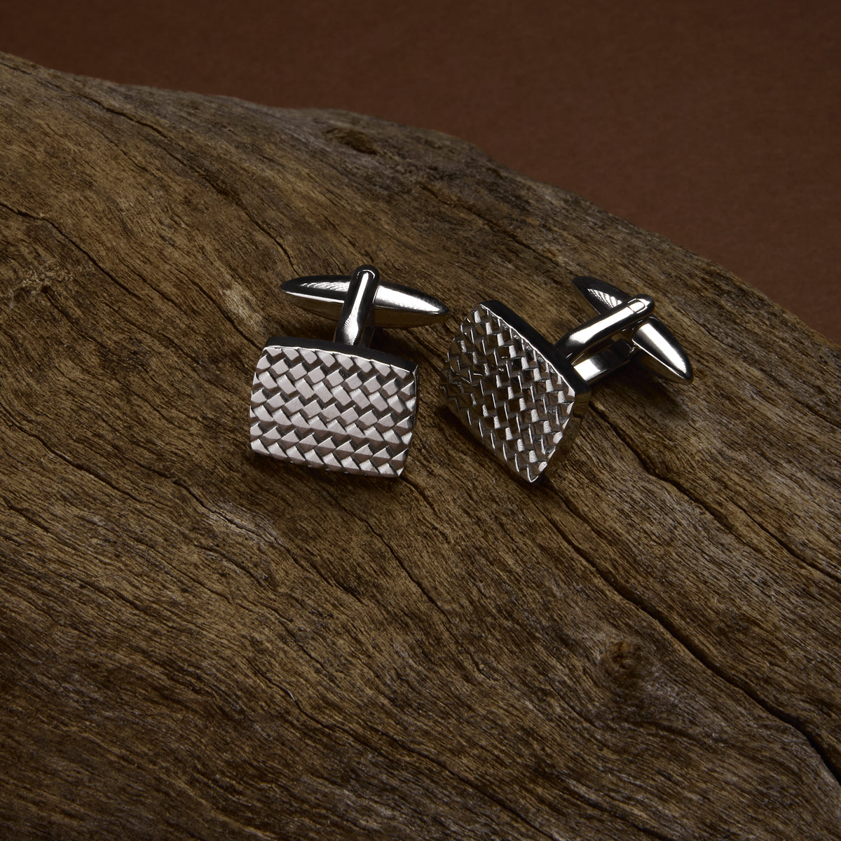 Shadowline Men's Steel Cufflink
