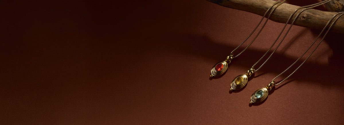 Horizon Citrine Necklace