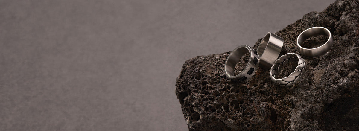 Commander Men's Steel Ring