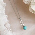 The Enchantress Turquoise Pendant Necklace