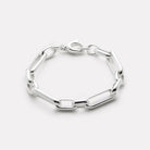 Sterling Silver Verona Bracelet (20cm)