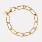 Yellow Gold Vista Large Link Bracelet