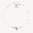 Sterling Silver Amore Charm Bracelet