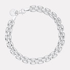 Sterling Silver Bisous Chain Bracelet
