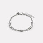 Sterling Silver Volare Layered Bracelet