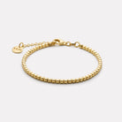 Yellow Gold Quadrille Bracelet