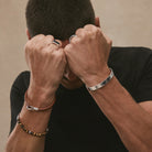Atlas Men's 6mm Beaded Tiger's Eye Bracelet