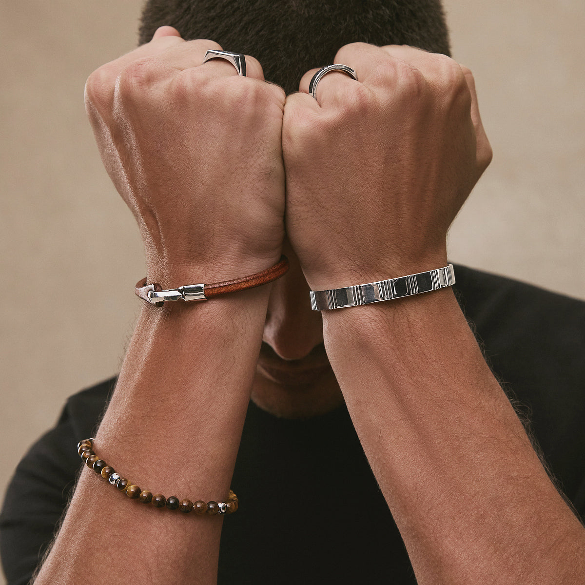 Legacy Sterling Silver Men's Cuff