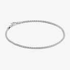 Kinetic Men’s Silver Chain Bracelet