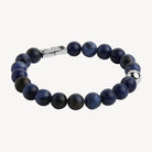 Atlas Men's 10mm Beaded Sodalite Bracelet