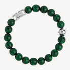 Atlas Men's 10mm Beaded Malachite Bracelet