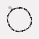 Stainless Steel Nova Men's Haematite & Steel Bracelet