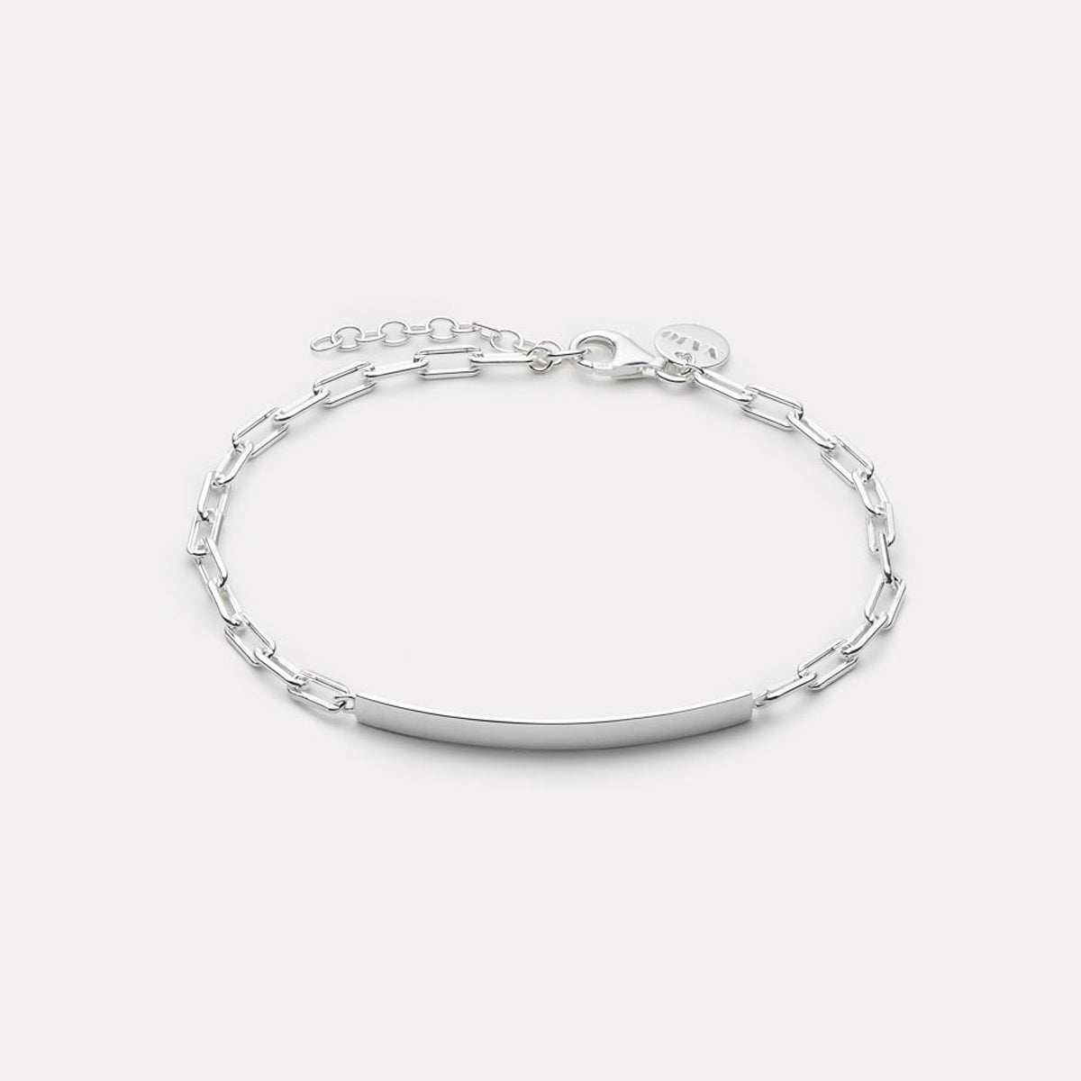 Sterling Silver Strata Men's Bracelet