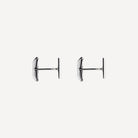 Clásico Square Men’s Silver Cufflinks