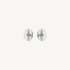 Orion Men's Brushed Stainless Steel Cufflinks