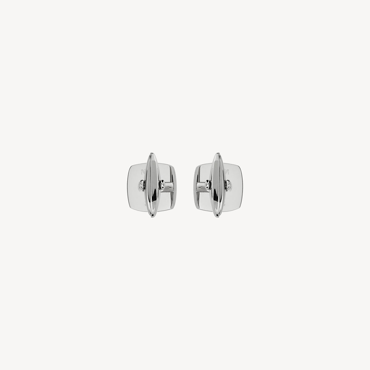 Pegasus Men's Brushed Stainless Steel Cufflinks