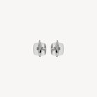 Pegasus Men's Brushed Stainless Steel Cufflinks