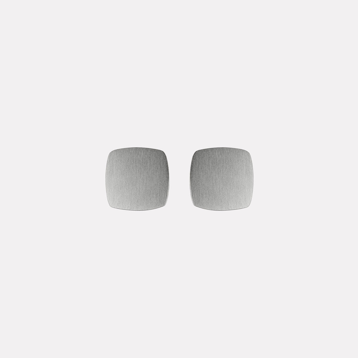 Stainless Steel Pegasus Men's Brushed Stainless Steel Cufflinks