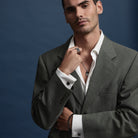 The Aviator Carbon Fibre and Steel Cufflinks