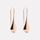 Rose Gold Weeping Woman Earrings