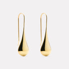 Yellow Gold Weeping Woman Earrings