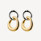 Sil Yell Gold Tranquila Stud Earring